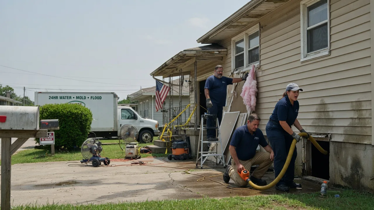 Water Damage Repair in Lake Lynn, PA near me
